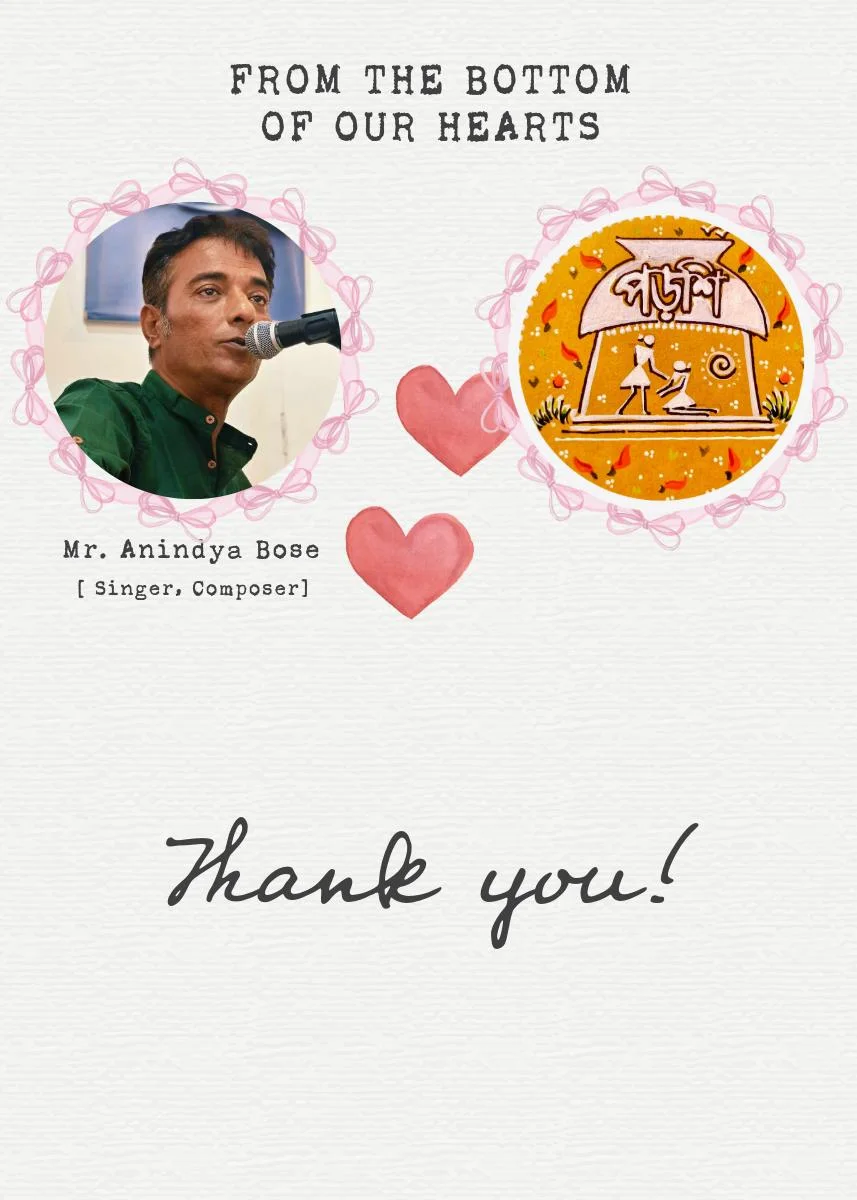 With special thanks to Anindya Bose.